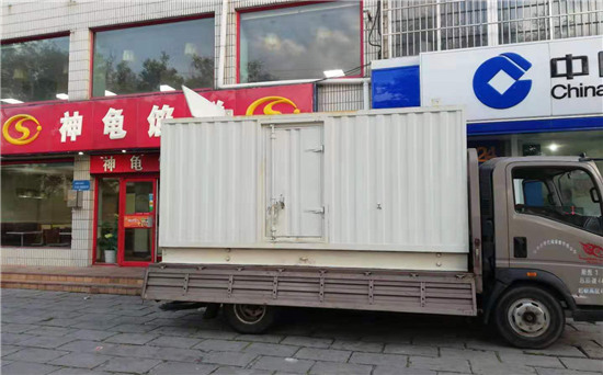 曹妃甸出租发电机施工案例